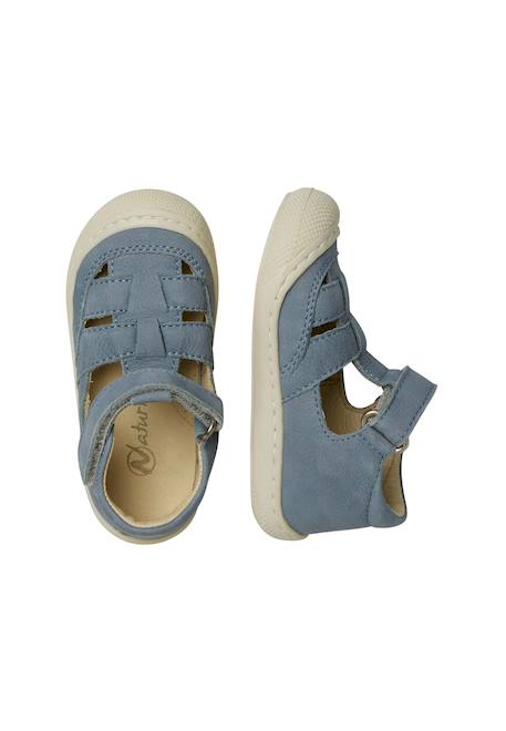 Sandales premiers pas en cuir wad Bleu- 4 - vertbaudet enfant 