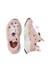 Sneakers en simili cuir et tissu technique yamano 3 junior. Rose poudré-noir 4 - vertbaudet enfant 