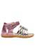 Sandales en cuir rubino Rose-+Rose-platine- 1 - vertbaudet enfant 