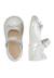 Ballerines en cuir laminé ballet Argent- 4 - vertbaudet enfant 