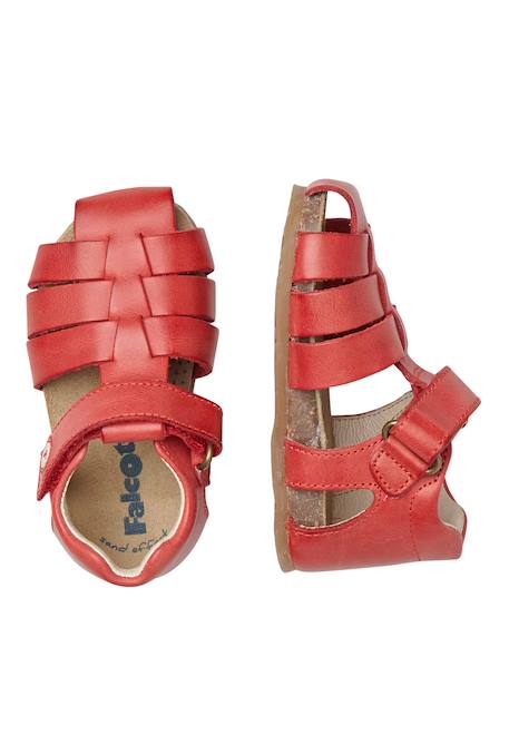 Sandales semi alby Beige-+Citrouille-+Jaune-+Marine-+Rose-+Rouge-+Vert- 29 - vertbaudet enfant 