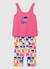 Ensemble fille tricot pommes Rose 1 - vertbaudet enfant 