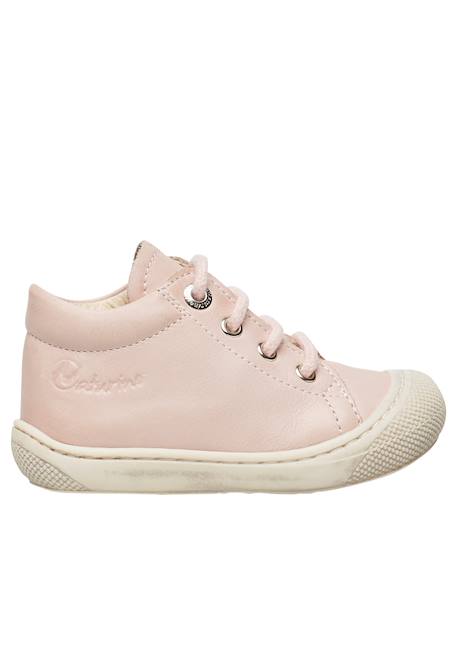 Chaussures en cuir cocoon Rose-+Rose poudré- 6 - vertbaudet enfant 
