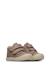 Chaussures premiers pas en cuir cocoon wide vl Gris tourterelle- 2 - vertbaudet enfant 