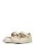 Ballerines en cuir ballet Platine- 5 - vertbaudet enfant 