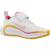 Baskets enfant fille en textile Blanc+Noir+Noir blanc+Noir rose+Noir vert 5 - vertbaudet enfant 