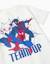 Ensemble t-shirt et short en coton avec imprimé spider-man Bleu foncé 3 - vertbaudet enfant 