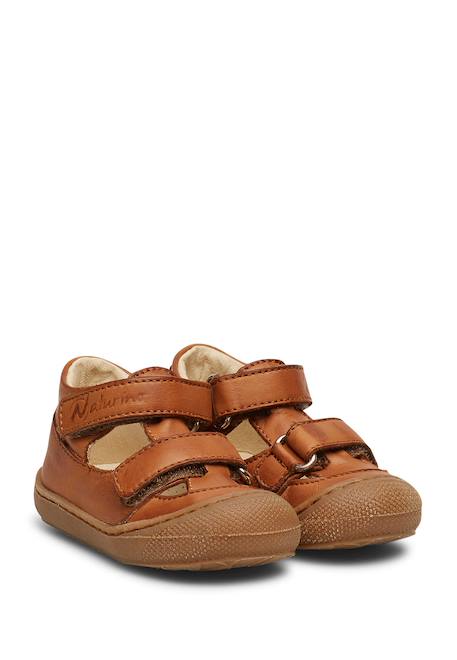 Sandales semi puffy Bleu-+Cognac-+Jaune-+Marine-+Orange-+Rose-+Vert olive- 7 - vertbaudet enfant 