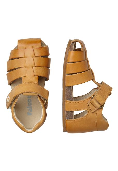 Sandales semi alby Beige-+Citrouille-+Jaune-+Marine-+Rose-+Rouge-+Vert- 9 - vertbaudet enfant 