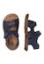 Sandales en cuir sky Beige-+Bleu clair-+Cognac-+Marine-+Orange-+Vert clair- 19 - vertbaudet enfant 