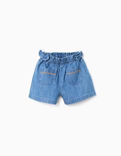 -Short en jean avec poches avant