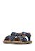 Sandales en cuir parin Blanc crème-+Cognac-+Marine- 15 - vertbaudet enfant 