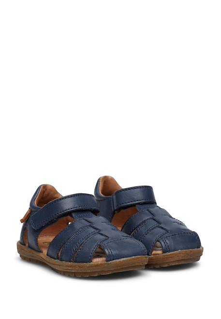 Sandales semi see Bleu-citrouille+Lilas-+Lilas-rose+Marine-+Rose clair-+Sage-+Vert- 17 - vertbaudet enfant 