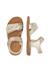 Sandales en cuir nindy Platine- 4 - vertbaudet enfant 