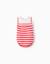 Barboteuse en maille à rayures Rouge 1 - vertbaudet enfant 