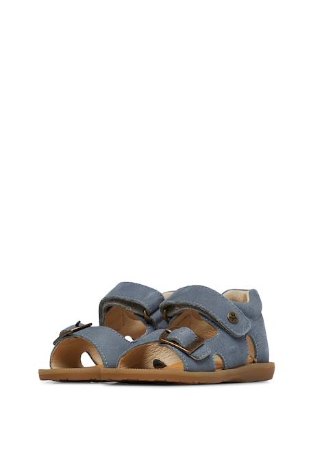 Sandales en cuir revion Bleu- 5 - vertbaudet enfant 
