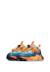 Sneakers en simili cuir et tissu technique yamano 3 junior. Marine-orange 5 - vertbaudet enfant 