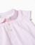 Combishort en coton à rayures Rose clair 3 - vertbaudet enfant 