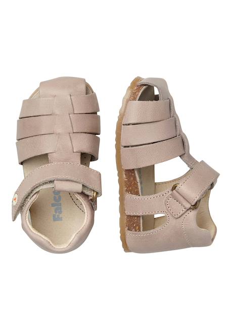 Sandales semi alby Beige-+Citrouille-+Jaune-+Marine-+Rose-+Rouge-+Vert- 4 - vertbaudet enfant 