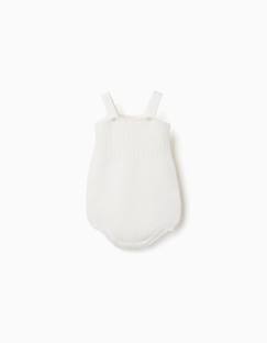Barboteuse en maille avec détail ajouré  - vertbaudet enfant