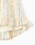 Robe sans manches en coton avec motif floral Beige clair 4 - vertbaudet enfant 