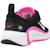 Baskets enfant fille en textile Blanc+Noir+Noir blanc+Noir rose+Noir vert 21 - vertbaudet enfant 