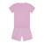 Ensemble fille - short et t-shirt Rose 2 - vertbaudet enfant 