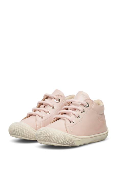 Chaussures en cuir cocoon Rose-+Rose poudré- 10 - vertbaudet enfant 