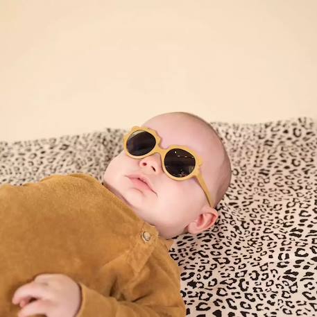 Lunettes de soleil lion Bleu ciel+Jaune+Terracotta+Violet 16 - vertbaudet enfant 