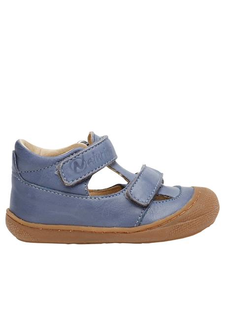 Sandales semi puffy Bleu-+Cognac-+Jaune-+Marine-+Orange-+Rose-+Vert olive- 1 - vertbaudet enfant 