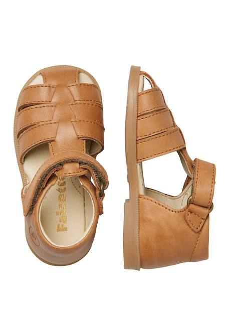 Sandales en cuir lombok Cognac- 4 - vertbaudet enfant 