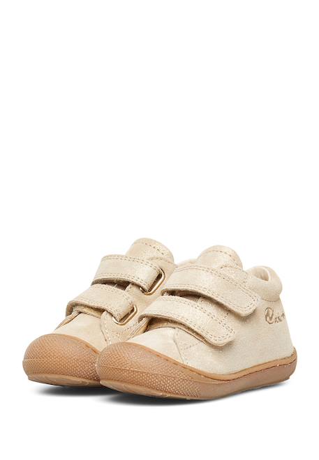 Chaussures en suède pailleté cocoon vl Platine-+Rose antique- 5 - vertbaudet enfant 
