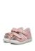 Sandales ouvertes à scratch new river Blanc-+Rose- 10 - vertbaudet enfant 