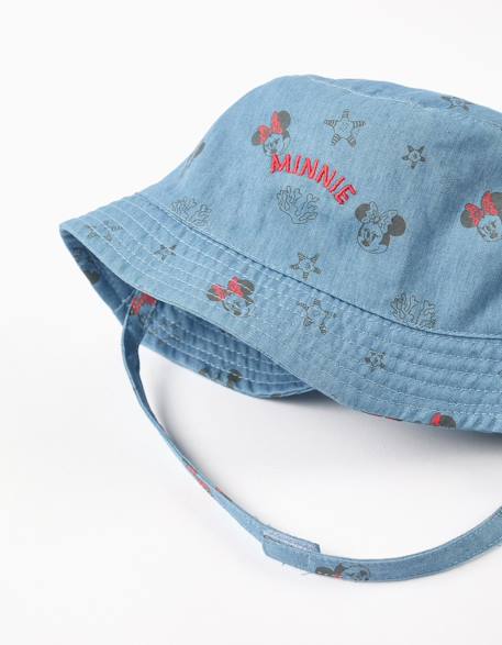 Bob en jean avec motif minnie Bleu 3 - vertbaudet enfant 