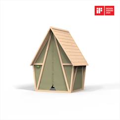 Maisonnette tente en bois fsc extérieur yuki 100  - vertbaudet enfant