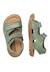 Sandales en cuir sky Beige-+Orange-+Vert clair- 14 - vertbaudet enfant 