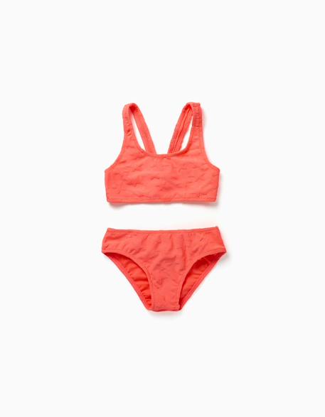 Fille-Maillot de bain-Maillot de bain 2 pièces avec motif d'étoiles en bouclé