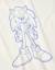 T-shirt en coton avec imprimés sonic & friends Blanc 4 - vertbaudet enfant 
