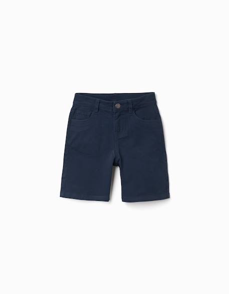 Garçon-Short midi en sergé avec cinq poches