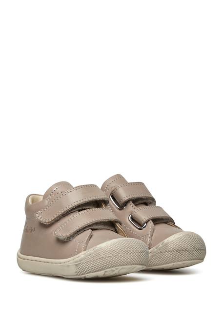 Chaussures premiers pas en cuir cocoon vl Blanc-+Bleu foncé-+Bleu-bleu ciel-+Gris-+Gris tourterelle-+Gris-bleu-+Jaune- 17 - vertbaudet enfant 