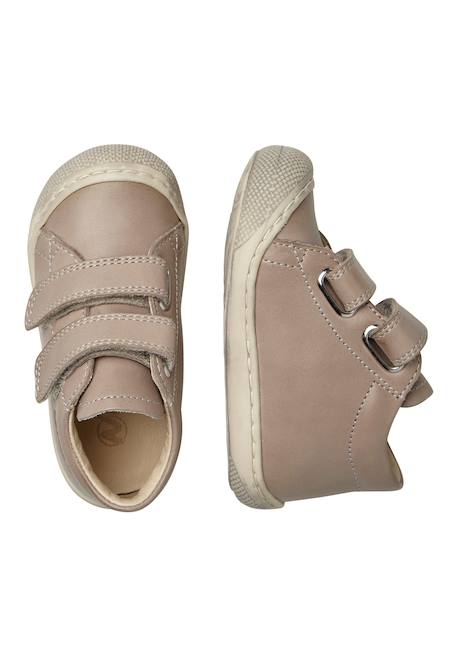 Chaussures en cuir cocoon vl Blanc-+Bleu foncé-+Bleu-bleu ciel-+Gris-+Gris tourterelle-+Gris-bleu-+Jaune-+Marron-+Vert foncé- 19 - vertbaudet enfant 