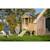 Maisonnette en bois fsc sur pilotis panorama 300 Naturel 2 - vertbaudet enfant 