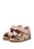 Sandales en cuir avec boucle et scratch bea Beige-+Bleu-+Gris-+Jaune-+Marine-+Marron-+Orange-+Rose-+Rouge- 40 - vertbaudet enfant 