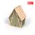Maisonnette tente en bois fsc extérieur yuki 100 Naturel/vert 6 - vertbaudet enfant 
