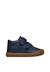 Chaussures premiers pas en cuir cocoon wide vl Bleu foncé-+Marron foncé 1 - vertbaudet enfant 