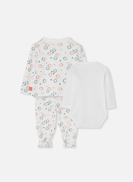 Ensemble bébé à imprimé poissons Multicolore 2 - vertbaudet enfant 