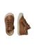Chaussures premiers pas en cuir avec fermeture éclair cocoon zip Bleu-+Marron- 9 - vertbaudet enfant 