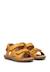 Sandales en cuir sky Beige-+Orange-+Vert clair- 7 - vertbaudet enfant 