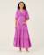 Robe de grossesse et d'allaitement claudette Camel+Petunia 9 - vertbaudet enfant 