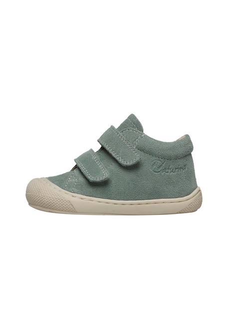 Chaussures en suède cocoon vl Gris-bleu-orange+Sage-orange 8 - vertbaudet enfant 